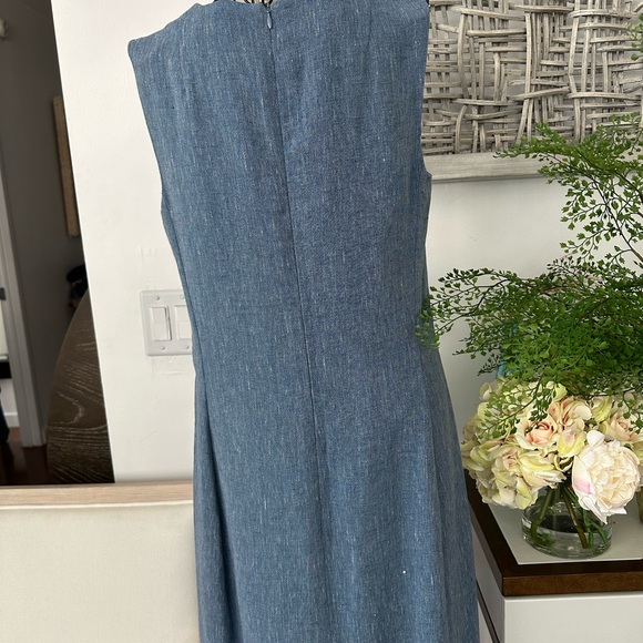 NWT AKRIS Linen Dress, Fully Lined - Picture 7 of 11